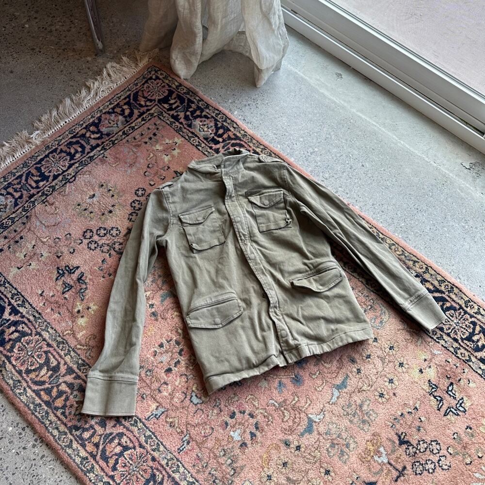 Anine Bing Women's XS Jacket Green Military & Field Jacket